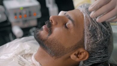 العناية بالبشرة للرجال